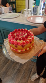 Raspberry Ripple Cake
