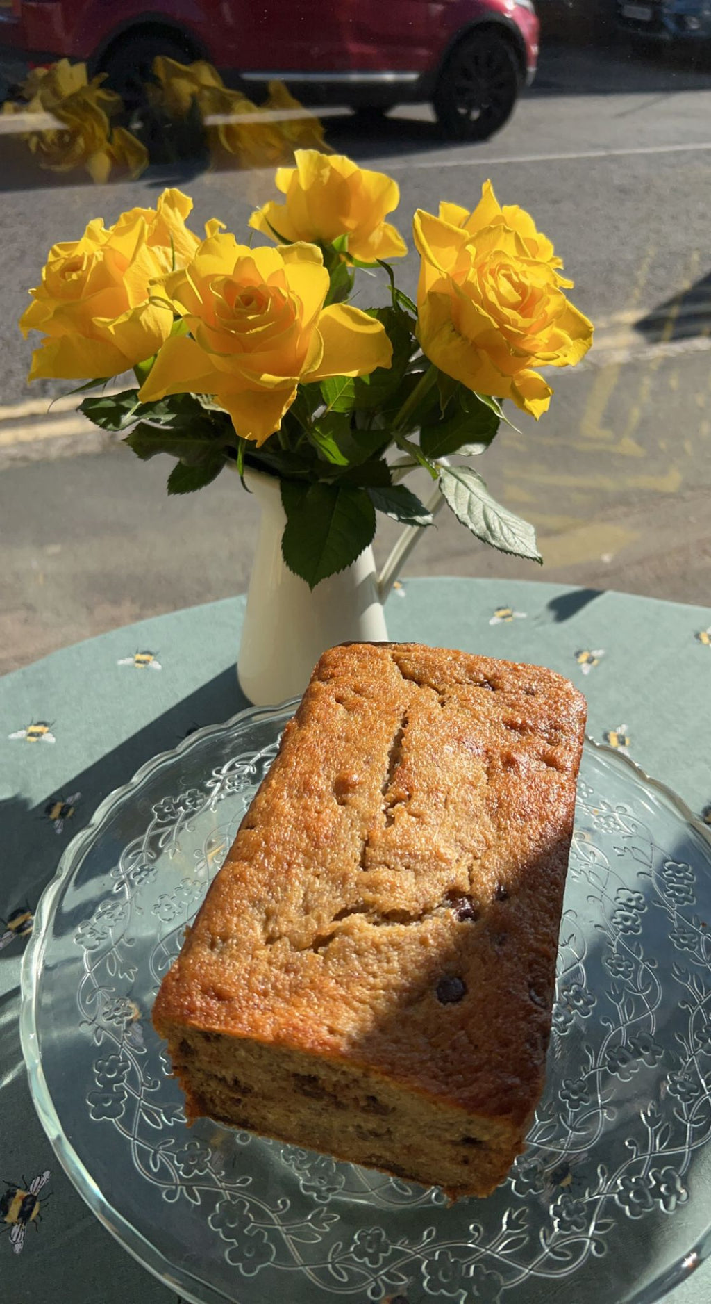 Banana and Chocolate Loaf